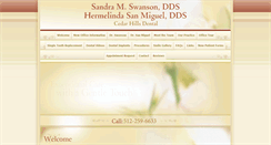 Desktop Screenshot of cedarparkdentistry.com